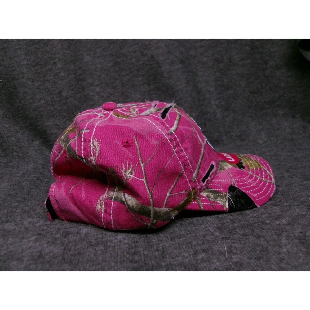 Realtree Hat Cap Strap Back Adjustable Women Pink Camo Outdoor Hunting Shooting